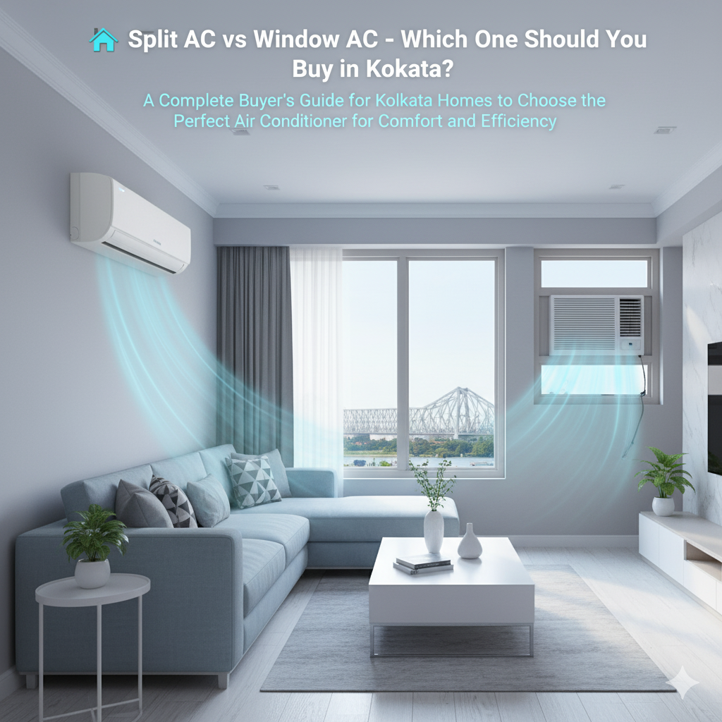 Split AC vs Window AC – Which One Should You Buy in Kolkata