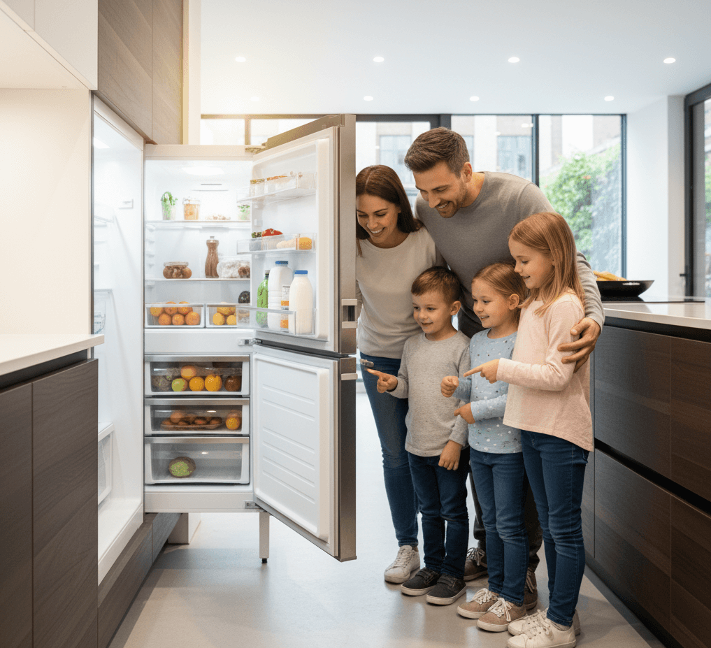 Clean and dry fridge after leak fix