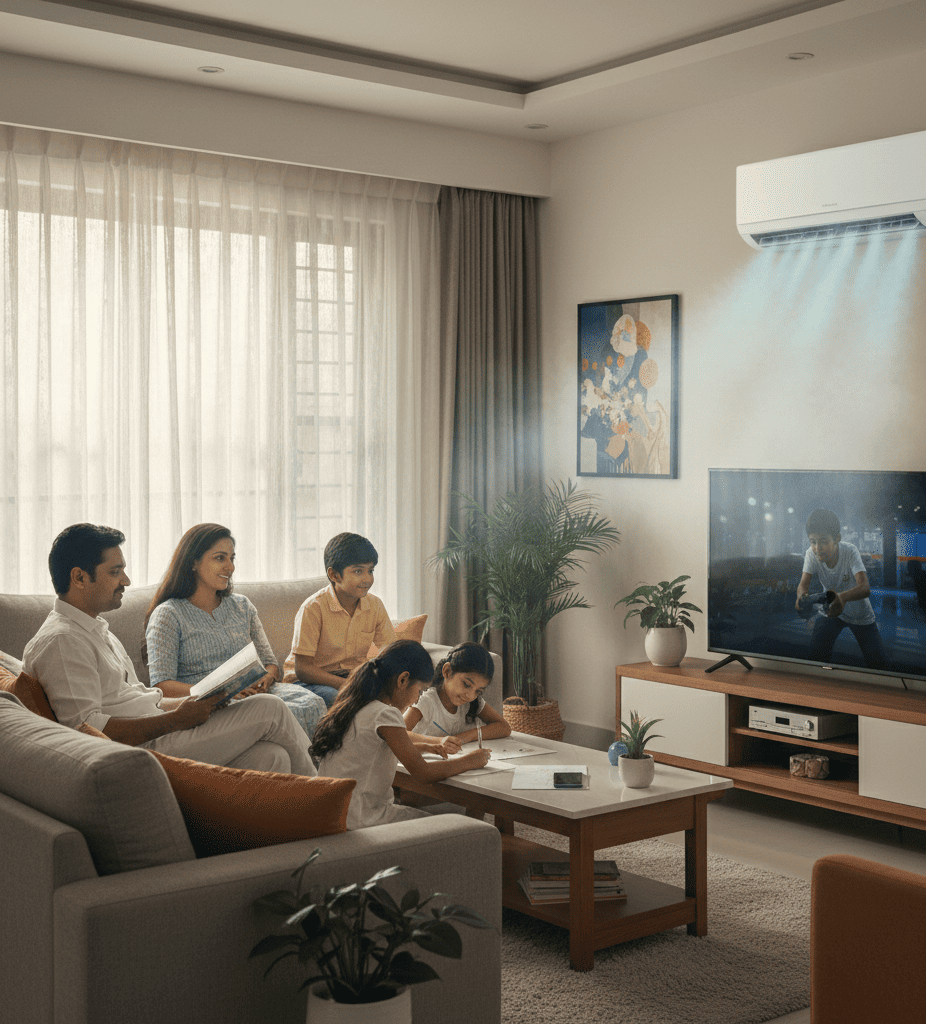 efficient air conditioner cooling after regular AC servicing in Kolkata
