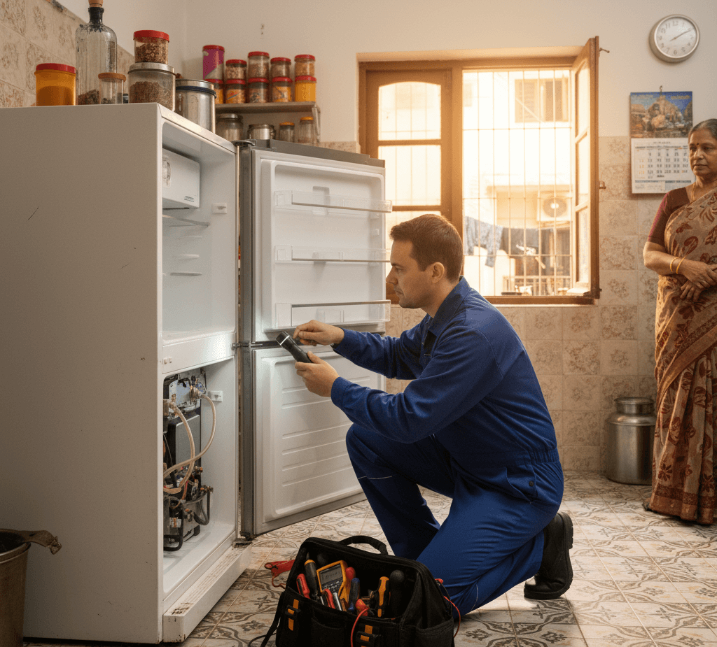 Professional fridge repair service in Hyderabad
