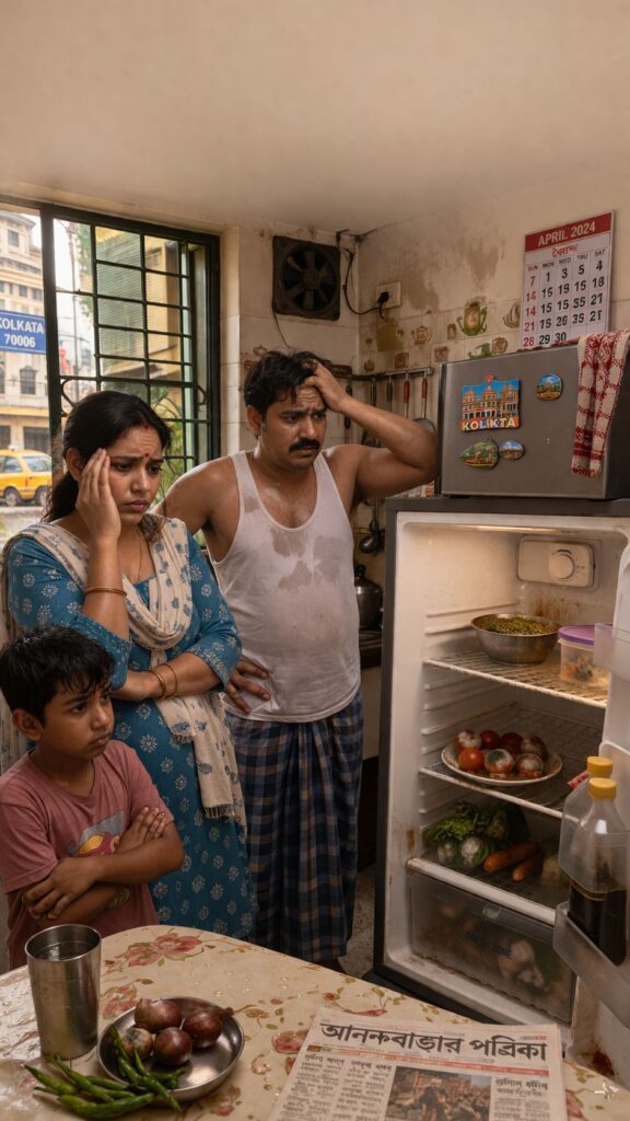 Fridge not starting in Kolkata home with worried family needing urgent refrigerator repair service