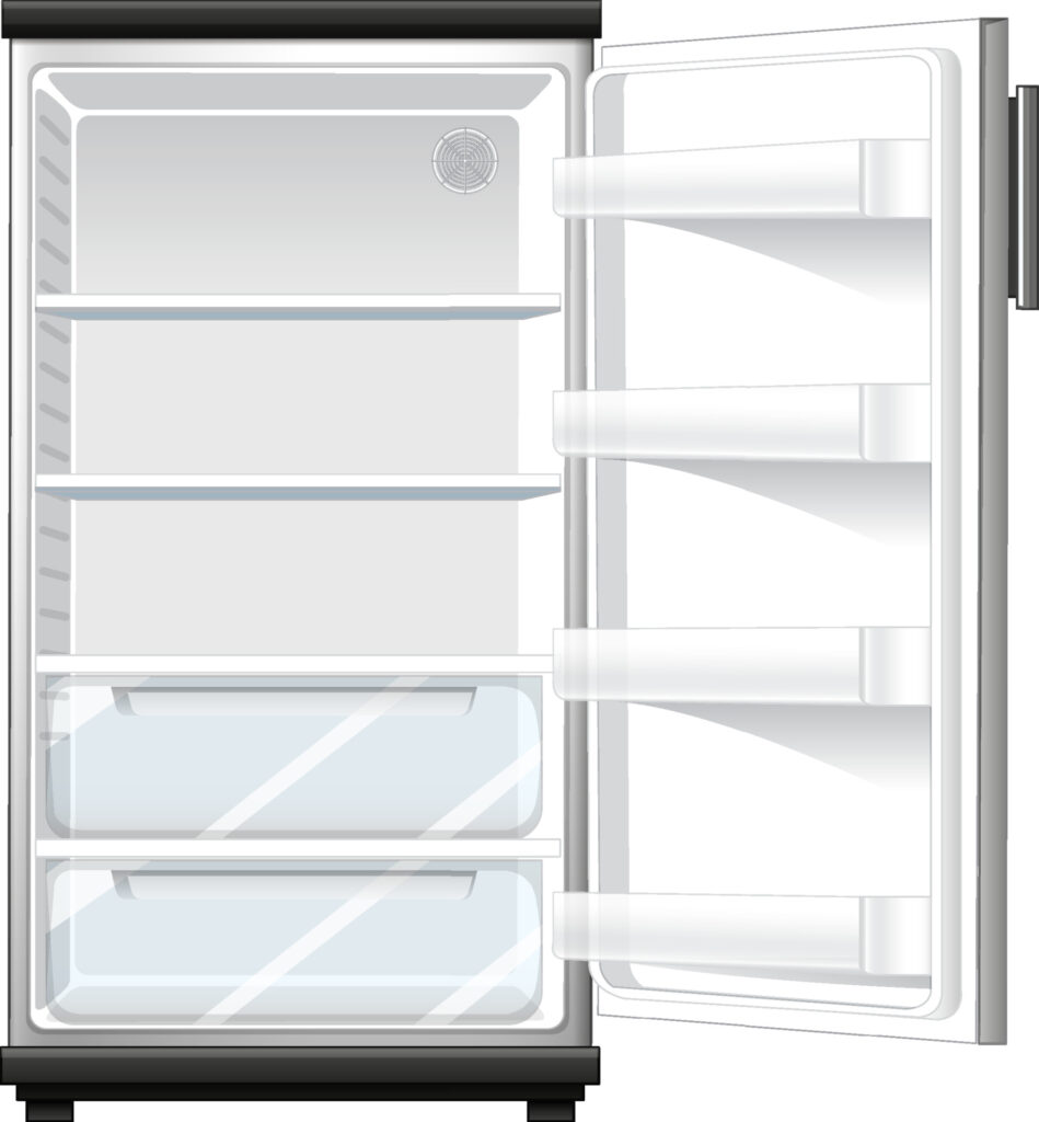 refridgerator-with-opened-door