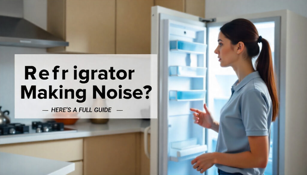 Refrigerator making noise in a Kolkata home – expert guide to fridge sound problems and repair tips