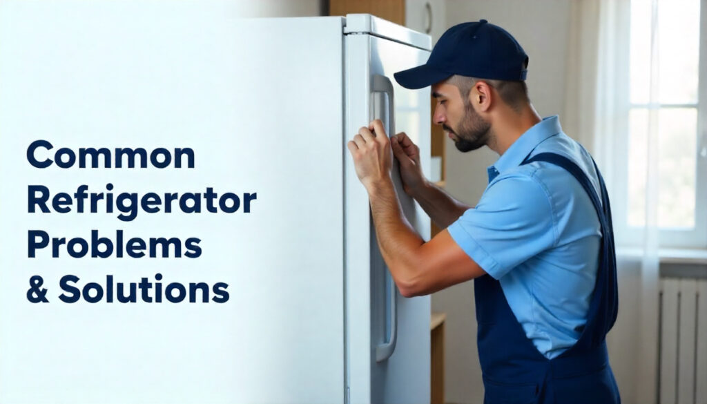 Technician repairing refrigerator at home in Kolkata | Common refrigerator problems and solutions | Repair Expert India