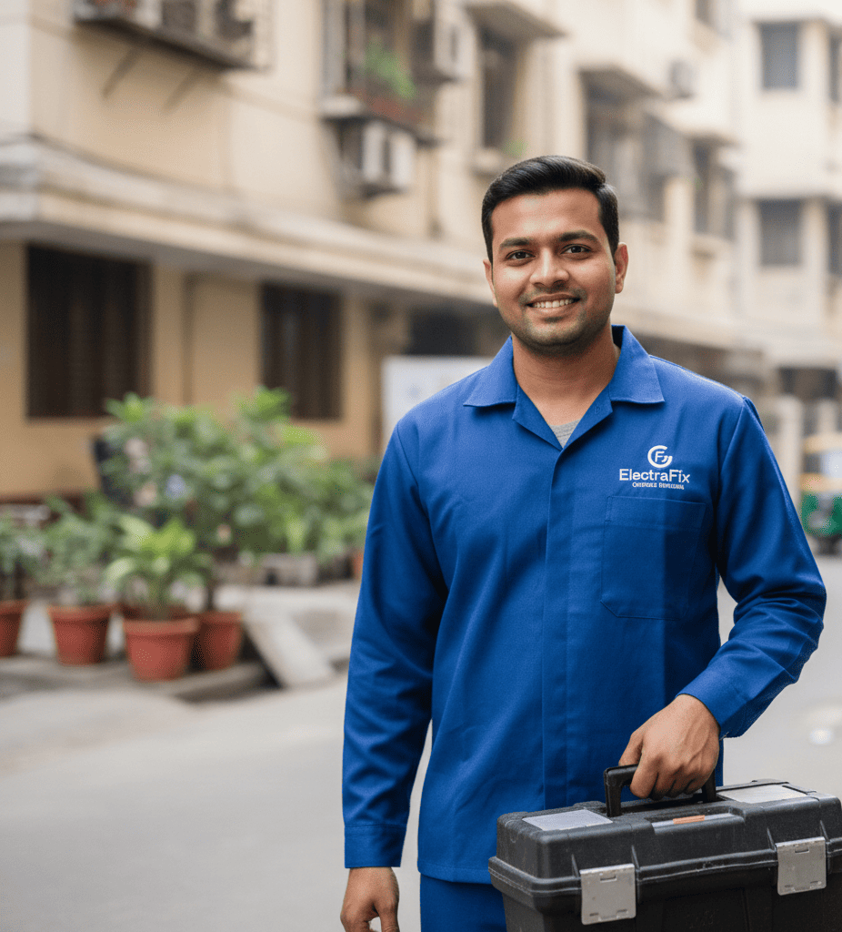 killed microwave oven technician repairing a unit in hyderabad