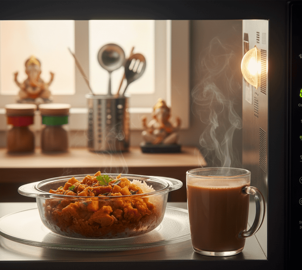 Microwave overheating problem showing safety issues