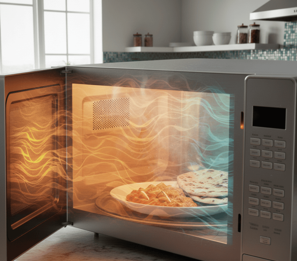 Microwave turntable not rotating properly leading to uneven heating in Hyderabad homes