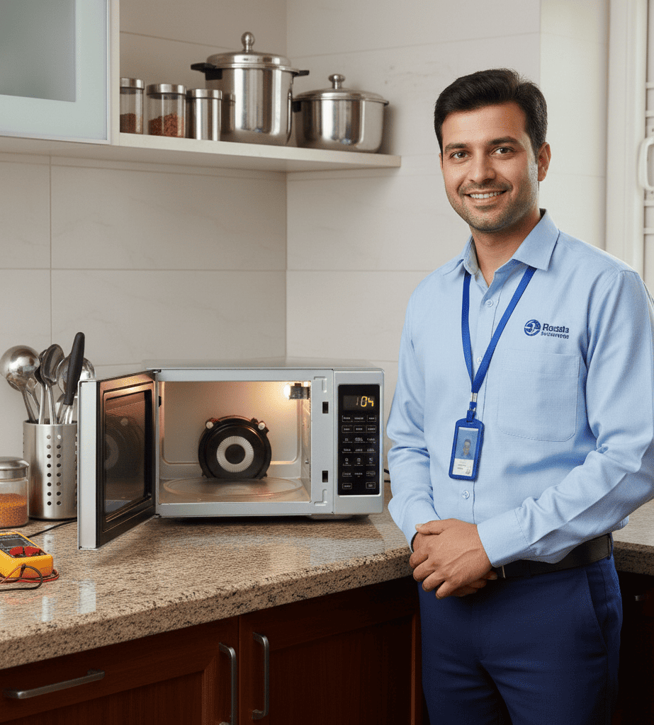 Trusted local microwave repair technician providing service in Hyderabad