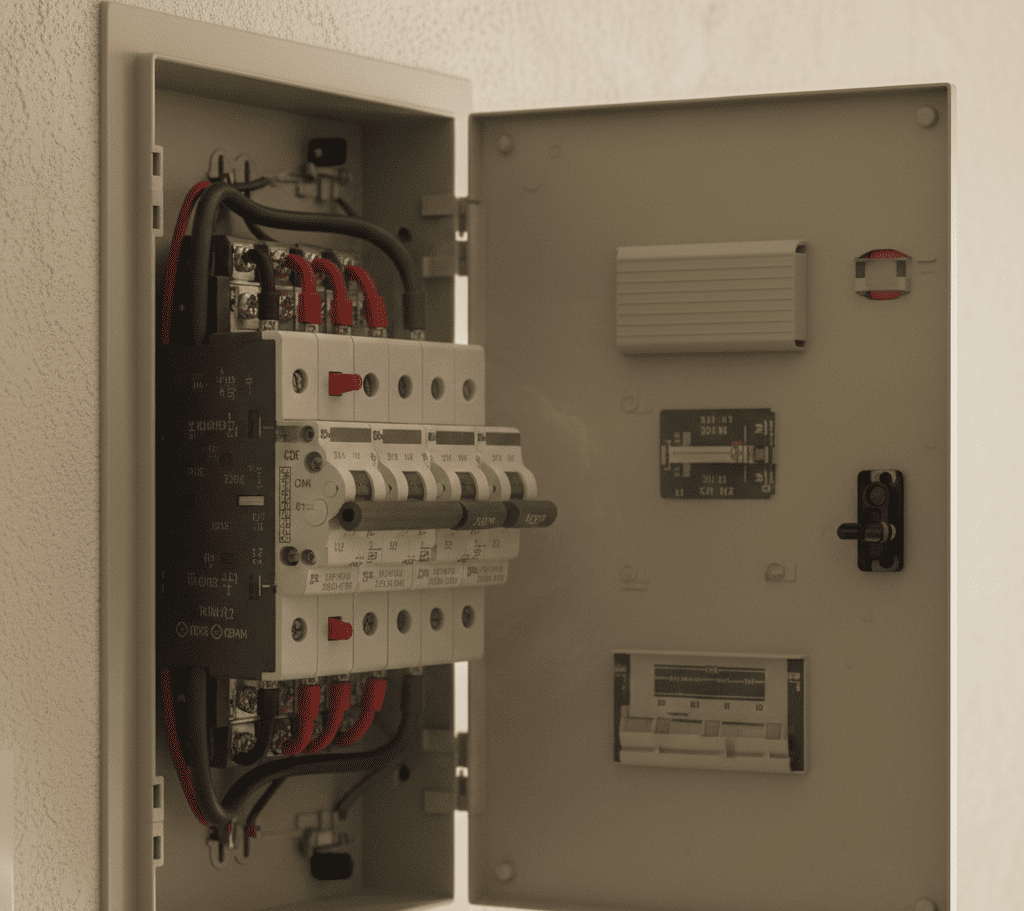 Tripped MCB caused by AC electrical load and wiring issue in Hyderabad house