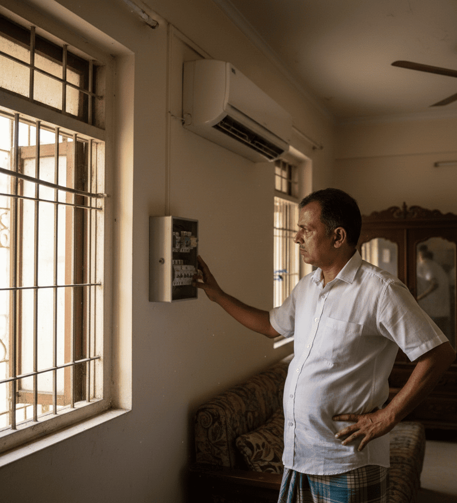Split AC tripping power repeatedly in a Kolkata home