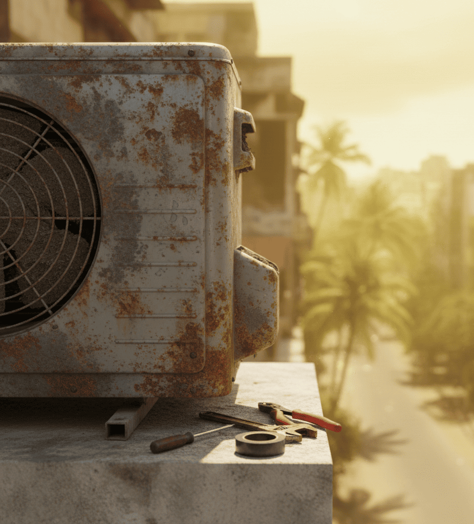 Signs that indicate it is time to replace an old air conditioner in Hyderabad instead of repeated repairs.