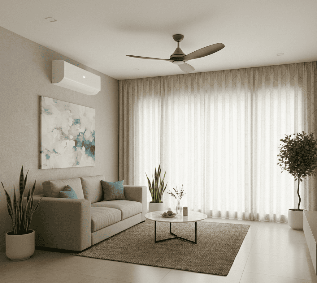 Reduce AC power consumption in Hyderabad homes by using energy-efficient cooling and proper temperature settings during summer.