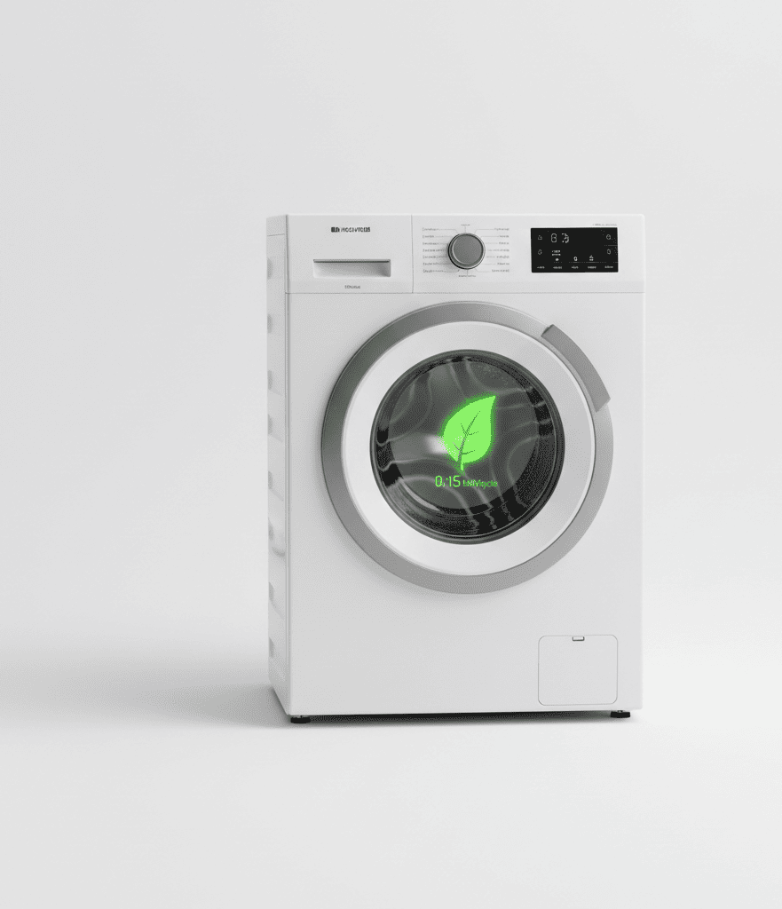 eco mode washing machine helps reduce power consumption and electricity usage