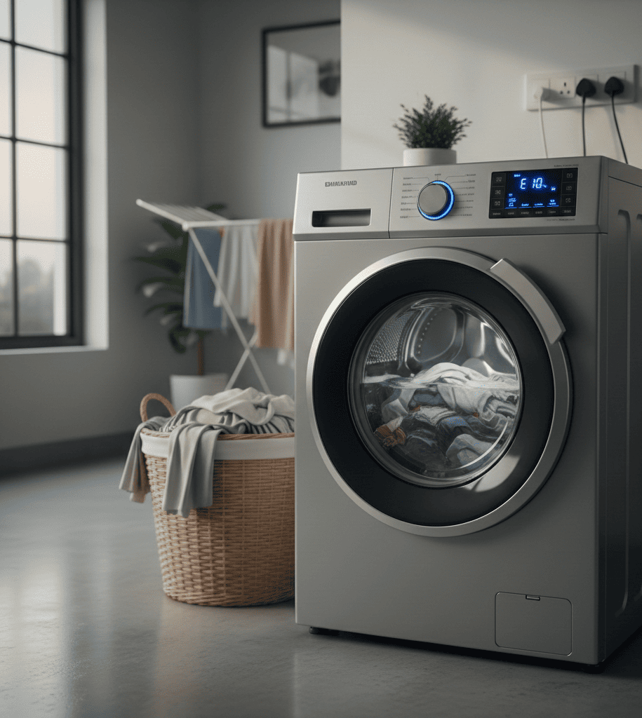 Washing machine not spinning due to motor problem in Hyderabad home