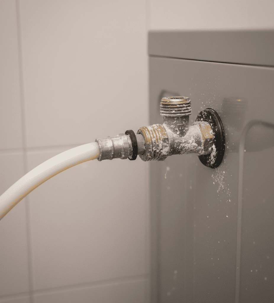 Washing machine water inlet valve problem causing no water intake