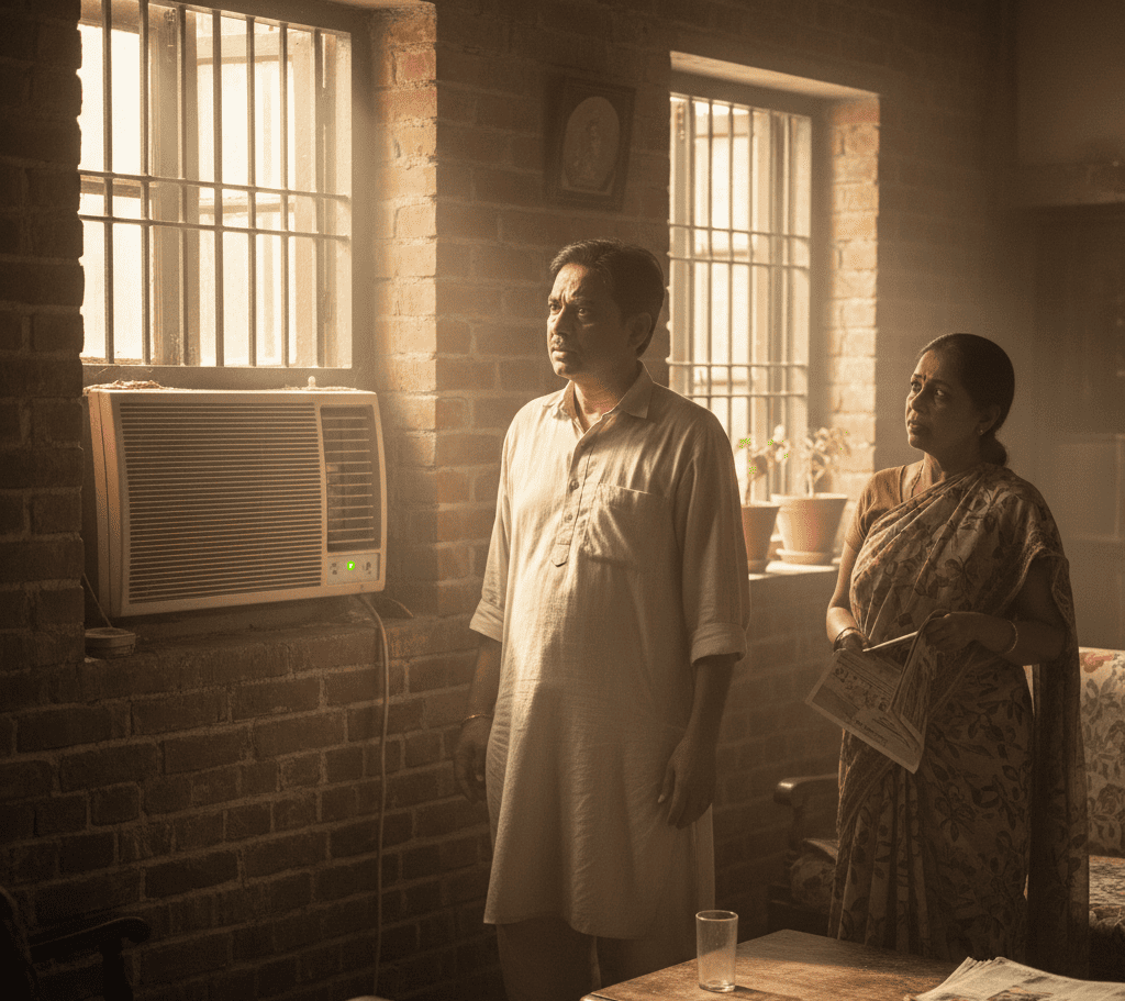 Window AC not starting in a Hyderabad home during summer