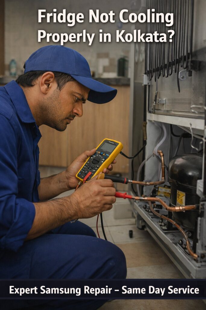 Samsung double door fridge compressor repair in Kolkata